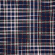 Flanell, Baumwolle, Karo, 29824-011, grün-blau