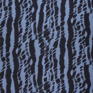 Gewebe, Viskose, digital, abstrakt, 29826-003, blau