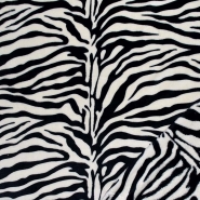 Velours coral, beidseitig, tierisch, 29838-690