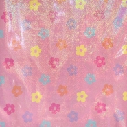 Regenmantelstoff, Hologramm, floral, 29845-001