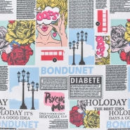 Sweatshirtstoff, retro, 29863-02