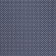 Satin, Baumwolle, geometrisch, 29897-02, dunkelblau