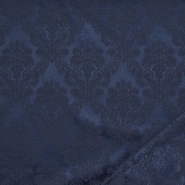Jacquard, beidseitig, Ornament, 29898-03, dunkelblau