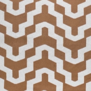 Gewebe für Mäntel, geometrisch, 29899-01, braun