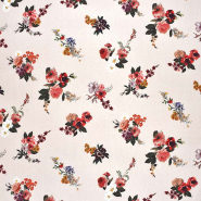Gewebe, Viskose, Georgette, Floral, 29904-01