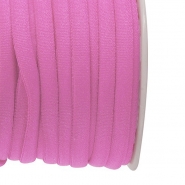 Elastikband, rund, Satin, 5 mm, 27592-007, rosa