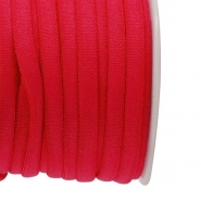 Elastikband, rund, Satin, 5 mm, 27592-009, rot