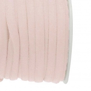 Elastikband, rund, Satin, 5 mm, 27592-037, rosa