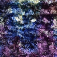 Kunstpelz, langhaar, 29926-05, mehrfarbig