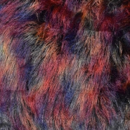 Kunstpelz, langhaar, 29926-06, mehrfarbig