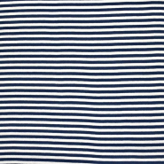 Jersey, Baumwolle, Streifen, 29929-01, blau