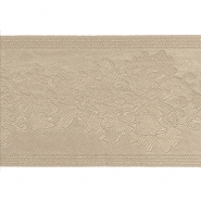 Band, dekorativ, Ornament, 90 mm, 29935-024, beige