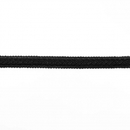 Band, dekorativ, 15 mm, 29948-002, schhwarz