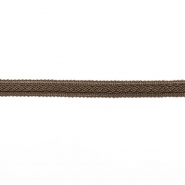 Band, dekorativ, 15 mm, 29948-056, braun