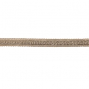 Band, dekorativ, 15 mm, 29948-083, beige