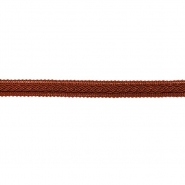 Band, dekorativ, 15 mm, 29948-102, ziegelfarben