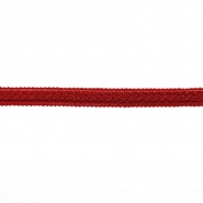 Band, dekorativ, 15 mm, 29948-118, rot
