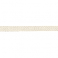 Band, Baumwolle, Köper, 10 mm, 29964-003, sahne