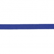 Band, Baumwolle, Köper, 10 mm, 29964-044, blau