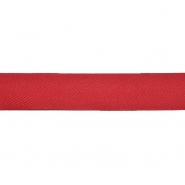 Band, Baumwolle, Köper, 30 mm, 29966-009, rot