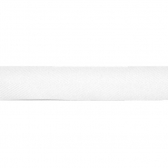 Band, Baumwolle, Köper, 50 mm, 29967-001, weiß