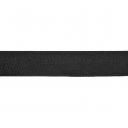 Band, Baumwolle, Köper, 50 mm, 29967-002, schwarz