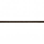 Schnur, gestrickt, 4 mm, 29968-349, dunkelbraun