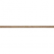 Schnur, gestrickt, 6 mm, 29969-037, beige