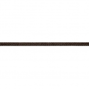 Schnur, gestrickt, 6 mm, 29969-349, dunkelbraun