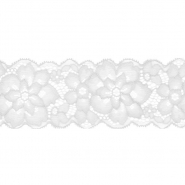 Spitze, elastisch, 60 mm, 29980-001, weiß