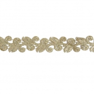 Band, dekorativ, 30 mm, 29987-100, golden