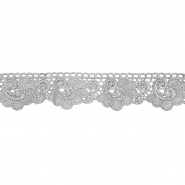 Spitze, oriental, 50 mm, 29990-101, silbern