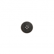 Knopf, modisch, 15 mm, 29992-025, braun