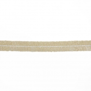 Schrägband, dekorativ, 15 mm, 29998-3100, sahne-golden