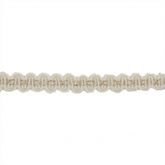 Band, dekorativ, 10 mm, 29999-001, sahne