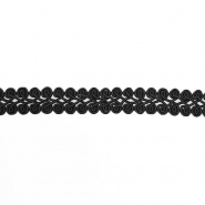 Band, dekorativ, 15 mm, 30000-002, schwarz