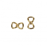 Dekorative Schleife, 25 x 15 mm, 30005-100, golden