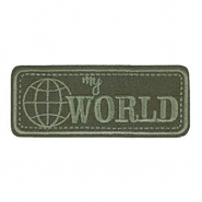 Applikation, Aufschrift, 30007-015, grün