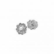 Knopf, Metall, modisch, 10 mm, 30010-101, silbern