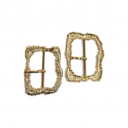 Gürtelschließe, 40 mm, 30011-100, golden