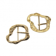 Gürtelschließe, 40 mm, 30013-100, golden