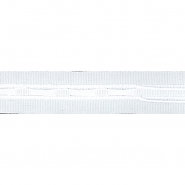 Band für Vorhänge, 25 mm, 30017-001, weiß