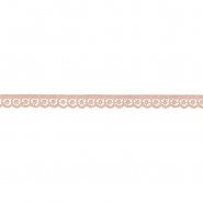 Spitze, gestickt, Ornament, 10 mm, 30025-055, rosa