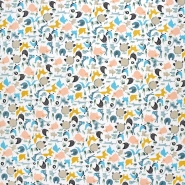 Baumwolle, Popeline, Tiere, 30028-01