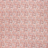 Baumwolle, Popeline, floral, 30031-01, orange