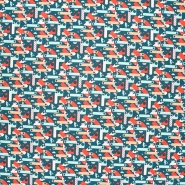 Baumwolle, Popeline, geometrisch, 30037-01