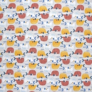 Baumwolle, Popeline, Tiere, 30066-02