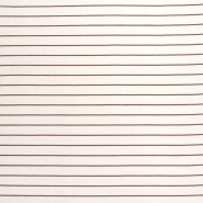 Jersey, Baumwolle, gerippt, Streifen, 30080-151, sahne