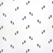 Jersey, Baumwolle, gerippt, Tiere, 30081-051