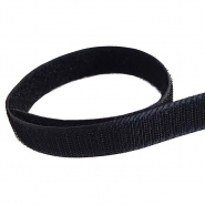 Klettband 30 mm, beidseitig, 30115-2, schwarz